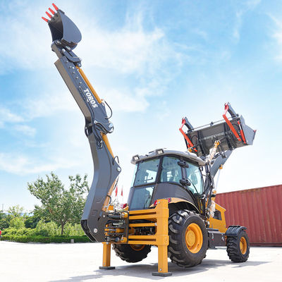 85 Kw kompakt Backhoe Yükleyici