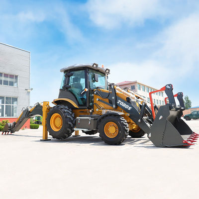 TOROS EPA Sertifikalı Backhoe Wheel Loader Ekipmanı Yüksek Performans