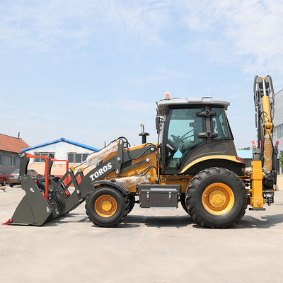 Özelleştirilebilir En Güçlü Backhoe Yükleyici 2400r/Min Hızlı Hız