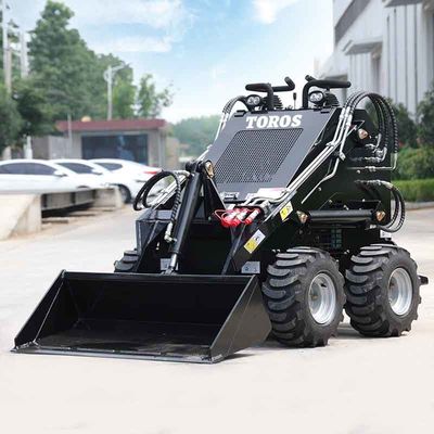 Güçlü Tasarım 2500-3000Lbs Mini Skidsteer Loader Özel Yapılmış