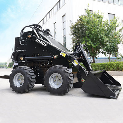 Çalışma Kapasitesi 1000-1500Lbs Mini Skid Steer Loader Kontrolü Kolay