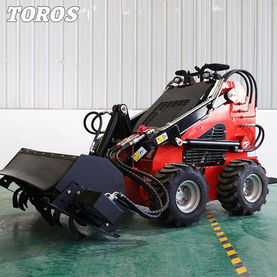 OEM Enerji Tasarruflu Küçük Stand On Skid Steer Ekipmanı 2-4Mph Seyahat Hızı