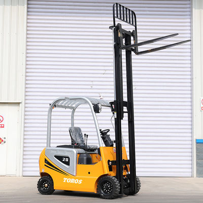 1000kg 2000kg Küçük Elektrikli Çatal Araç Kendini Süren Motorlu Çatal Araç