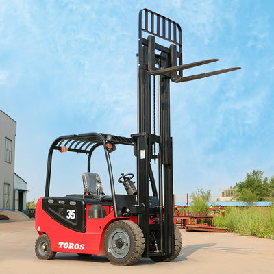 100-200Ah Akülü Forklift Elektrikli Karşı Dengeli Forklift