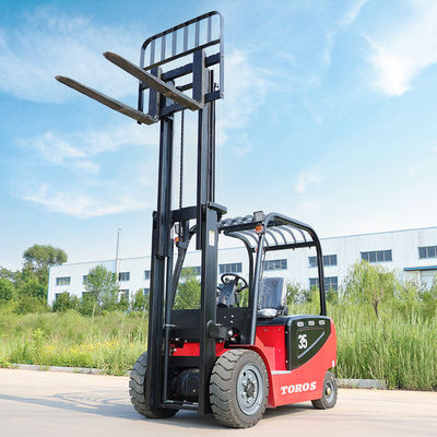 TOROS 2-3 Tonluk Elektrikli Forklift 4-6m Kaldırma Yüksekliği% 15 Tırmanma Kabiliyeti