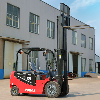 CE 4-6m kaldırma yüksekliği 2 ton elektrikli çatal taşıyıcı güvenilir çalışma