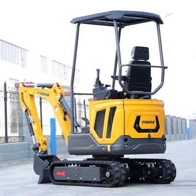 920mm Track Center Distance Mini Crawler Excavator Geliştirilmiş Üretkenlik İçin