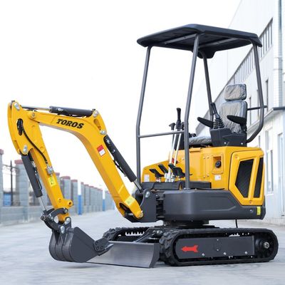 1.2 Ton Hidrolik Mini Çarpıcı Ekskavatör Taşıma Yol Merkezi Uzaklık 920mm