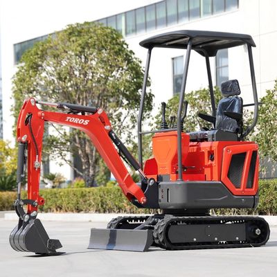 Dönen Hız 10 Rpm İnşaat Projeleri İçin 16mpa Mini Sürünen Kazıcı