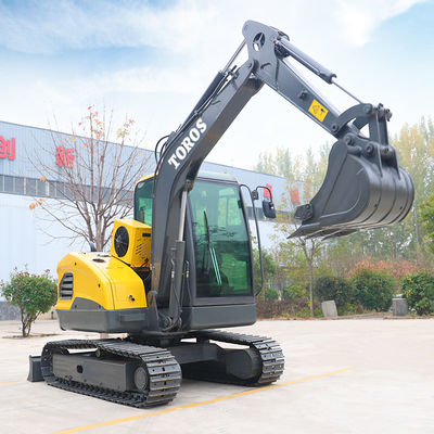 4000 kg Mini Kazı Makinesi 300mm Çizgi Genişliği Maksimum Kazma Yarıçapı 4730mm
