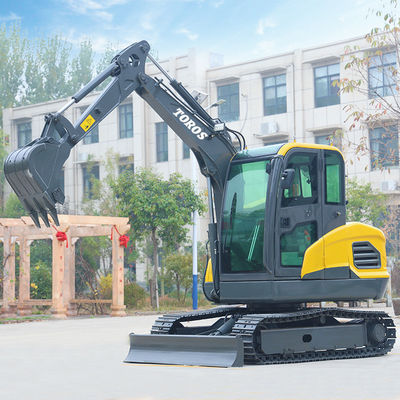 300mm Çizgi Genişi Mini Kazı Makinesi Maksimum Kazı Derinliği 2345mm Tekerlek tabanı 1800mm