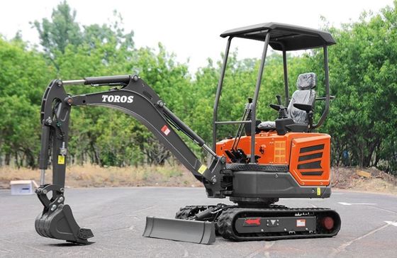 Miniatür kazıcı 1 ton 2 ton Mini inşaat kazıcı kazma torbası makinesi