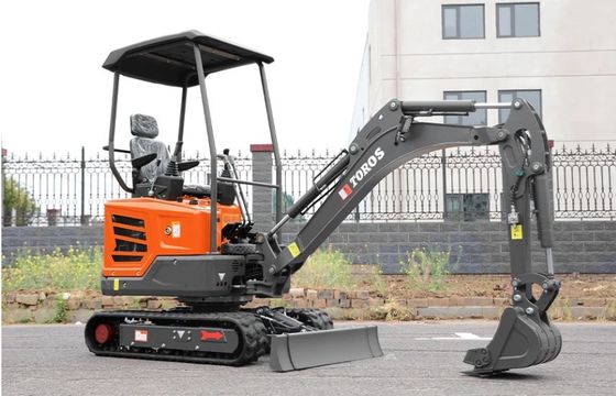 Miniatür kazıcı 1 ton 2 ton Mini inşaat kazıcı kazma torbası makinesi