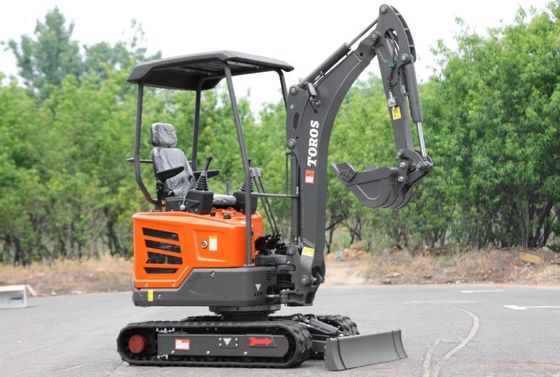 Miniatür kazıcı 1 ton 2 ton Mini inşaat kazıcı kazma torbası makinesi