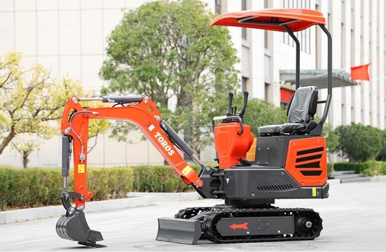Mini kazık makinesi 1200kg çalışma ağırlığı, Kubota motoru