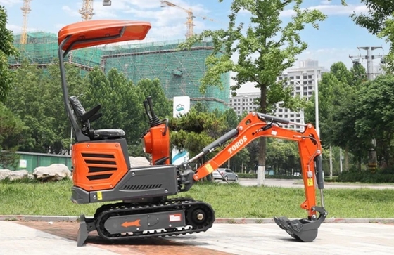 Mini kazık makinesi 1200kg çalışma ağırlığı, Kubota motoru