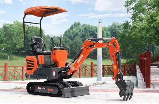 Mini kazık makinesi 1200kg çalışma ağırlığı, Kubota motoru