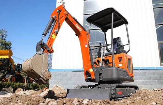 Mini kazıcı 1600kg çalışma ağırlığı, Kubota motoru