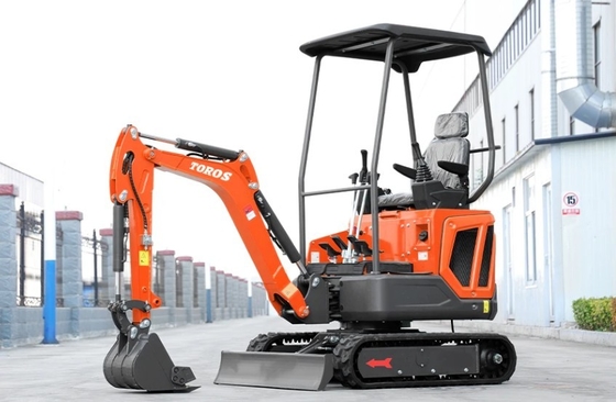 Mini kazıcı 1600kg çalışma ağırlığı, Kubota motoru