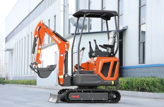 Mini kazıcı 1600kg çalışma ağırlığı, Kubota motoru