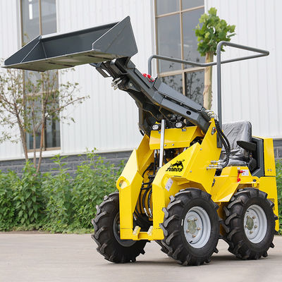 Mini Yükleyici (Mini Skid Steer) EPA Onaylı Küçük Paletli Yükleyici Dizel Güçlü Çoklu renk seçenekleri
