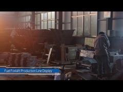 Katı lastik 2.5-3.5 Ton Dizel Forklift Depo için Ağır Görevli Forklift Kamyonu