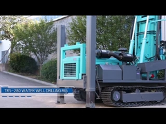 300mm sürünen monte matkabı su kuyusu sondaj makinesi kolay çalıştırma
