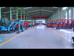 Crawler Toros Mini Kazı Makinesi 2.6 Ton Küçük Kazı Ekipmanı Yol Onarımı İçin